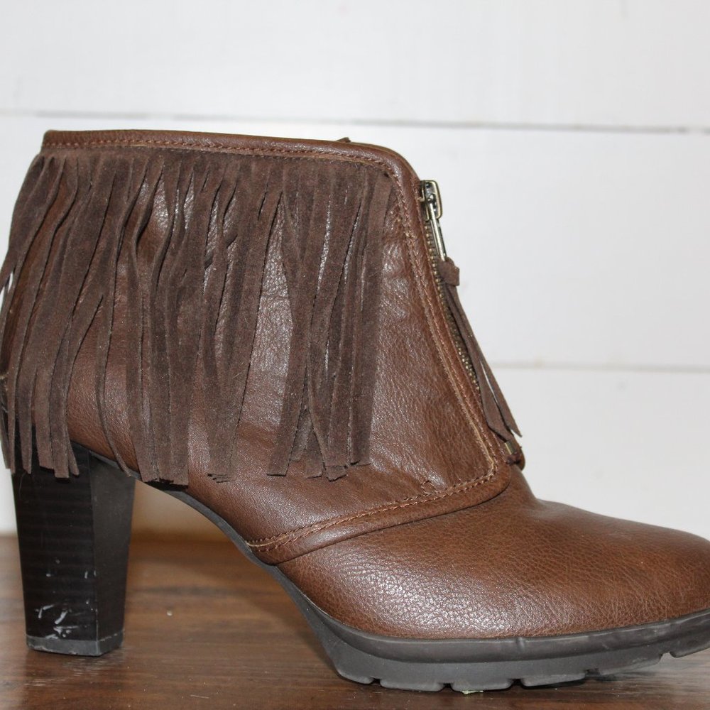 Super Cute American Living Tasseled Ankle Booties!